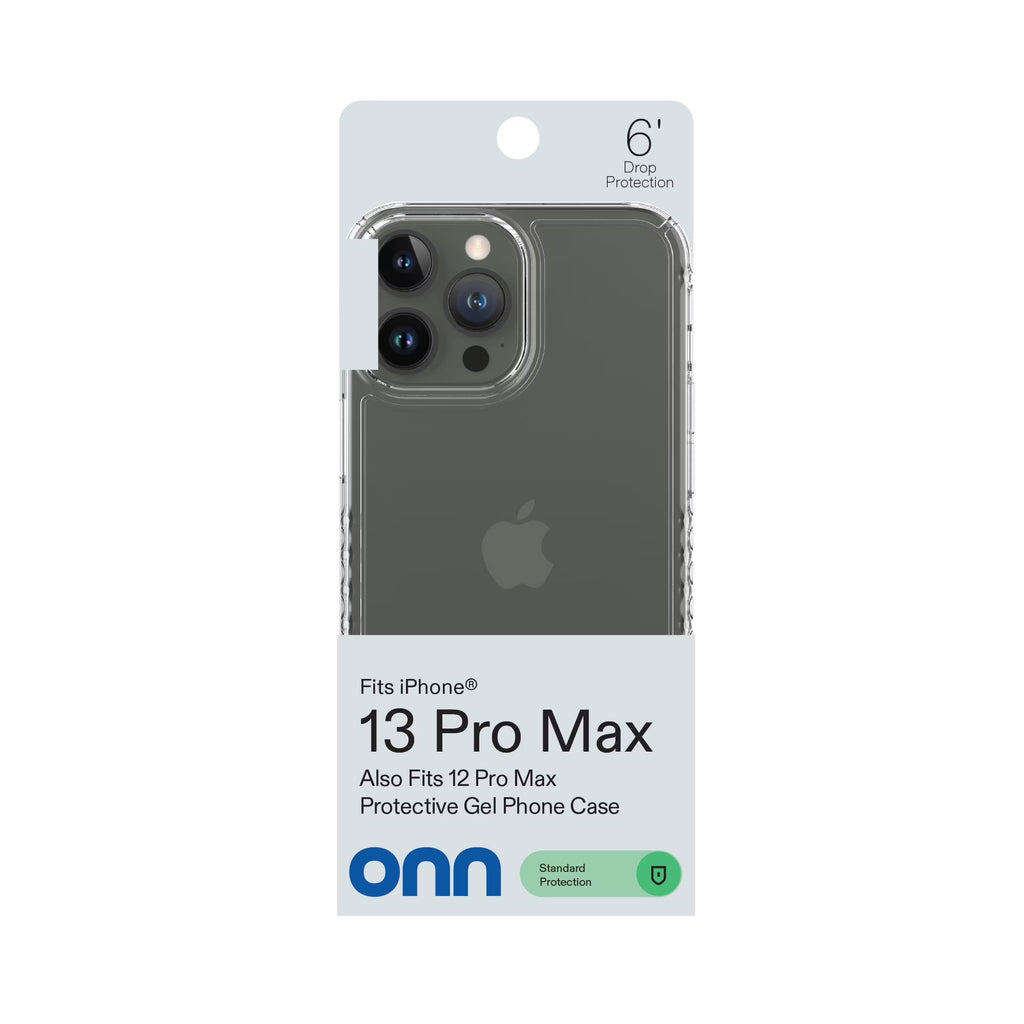 Protective Gel Phone Case for Iphone 13 Pro Max / Iphone 12 Pro Max - Clear