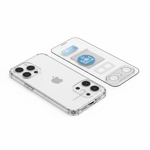 5-in-1 Clear Case