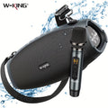 X10MIC (120W PEAK) 70W Portable Loud Bluetooth Speakers with Wireless Microphone, Waterproof Outdoor Wireless Bluetooth
